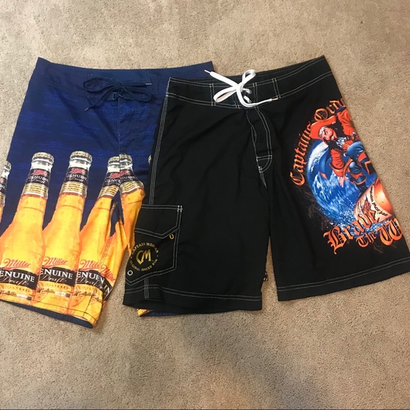 captain morgan swim trunks